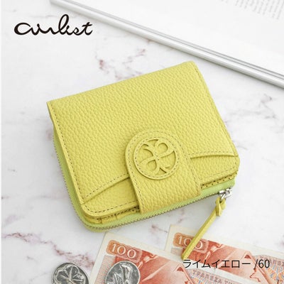 airlist エアリスト Chaleur シャルール 小銭入れ付き二つ折り財布 24850