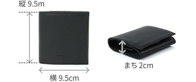genten ゲンテン Minerva2 ミネルヴァ2 小銭入れ付き二つ折り財布 44445