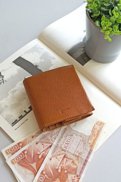 genten ゲンテン Minerva2 ミネルヴァ2 小銭入れ付き二つ折り財布 44445