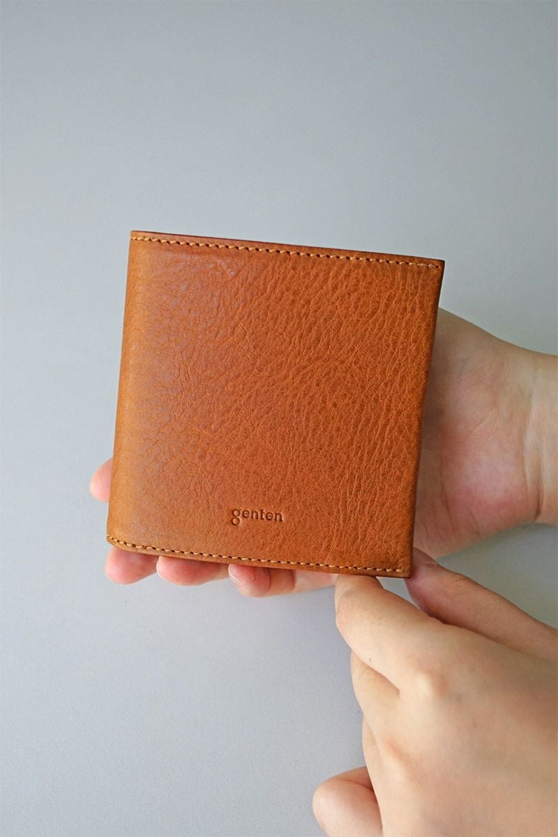 genten ゲンテン Minerva2 ミネルヴァ2 小銭入れ付き二つ折り財布 44445