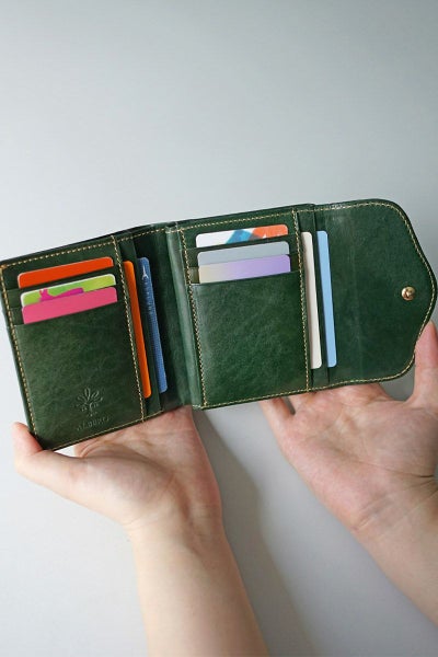 ALBERO アルベロ PIERROT ピエロ 小銭入れ付き二つ折り財布 6459