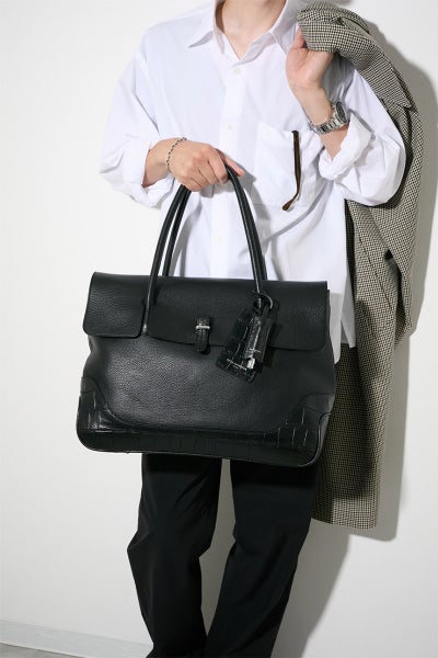 PELLE MORBIDA ペッレモルビダ Maiden Voyage メイデン ボヤージュ （センティーレワン別注モデル） フラップトートバッグ PMO-SOMB055AELE