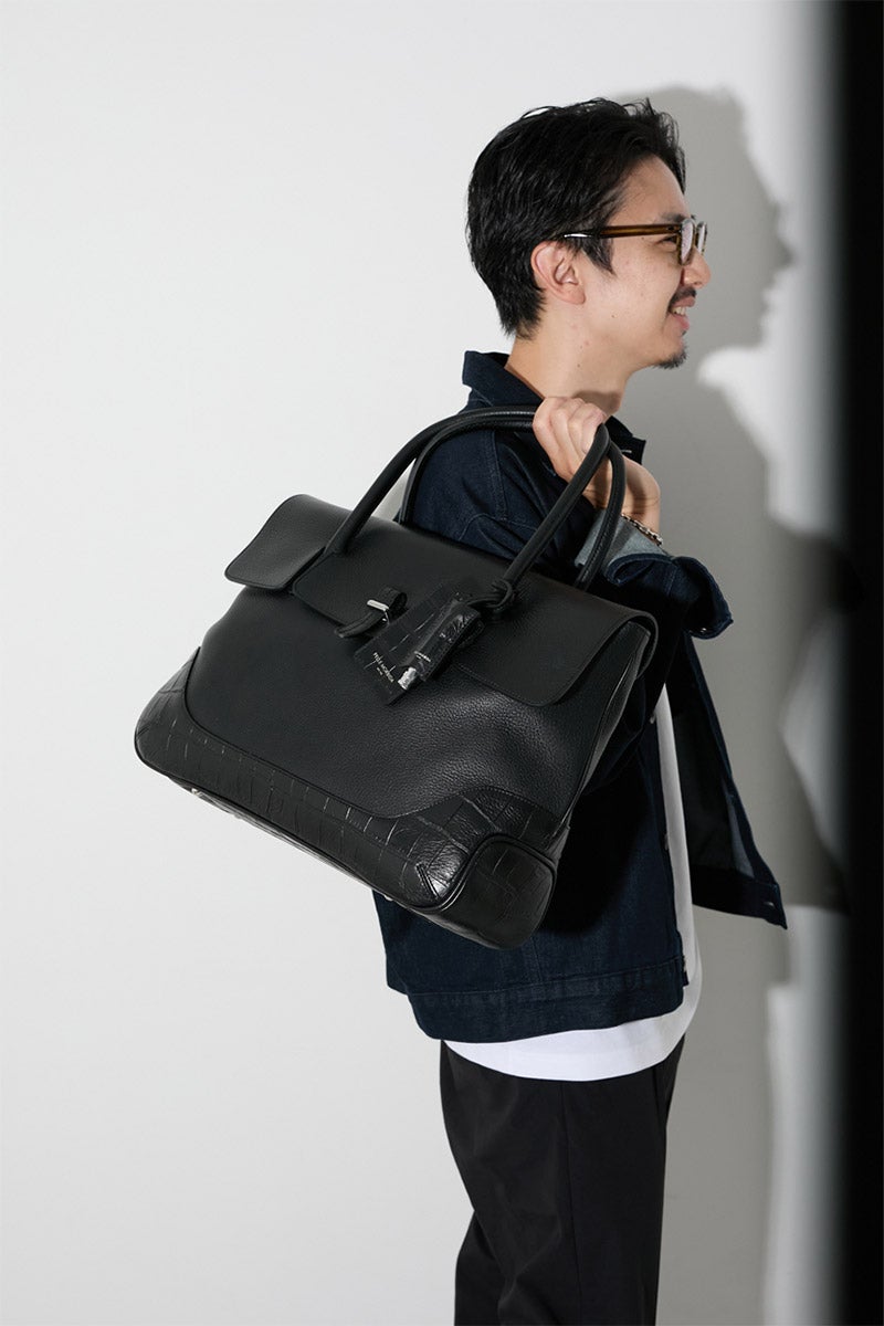 PELLE MORBIDA ペッレモルビダ Maiden Voyage メイデン ボヤージュ （センティーレワン別注モデル） フラップトートバッグ PMO-SOMB055AELE