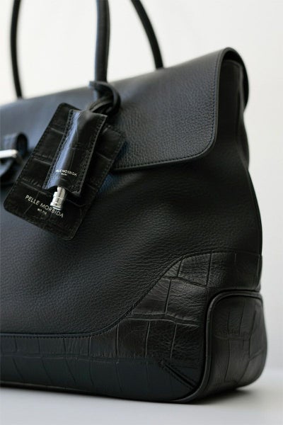 PELLE MORBIDA ペッレモルビダ Maiden Voyage メイデン ボヤージュ （センティーレワン別注モデル） フラップトートバッグ PMO-SOMB055AELE