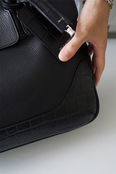 PELLE MORBIDA ペッレモルビダ Maiden Voyage メイデン ボヤージュ （センティーレワン別注モデル） フラップトートバッグ PMO-SOMB055AELE