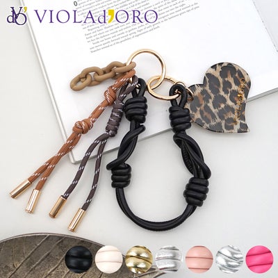 VIOLAd'ORO ヴィオラドーロ BIANCA ビアンカ バッグチャーム V-5078