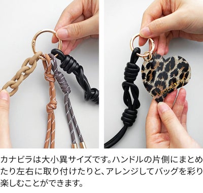 VIOLAd'ORO ヴィオラドーロ BIANCA ビアンカ バッグチャーム V-5078