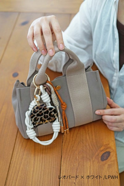 VIOLAd'ORO ヴィオラドーロ BIANCA ビアンカ バッグチャーム V-5078