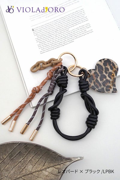 VIOLAd'ORO ヴィオラドーロ BIANCA ビアンカ バッグチャーム V-5078