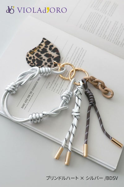VIOLAd'ORO ヴィオラドーロ BIANCA ビアンカ バッグチャーム V-5078
