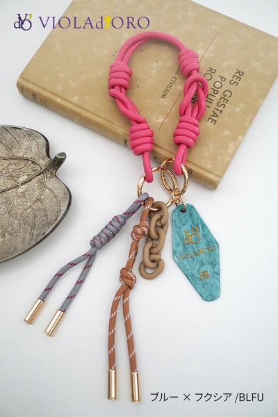 VIOLAd'ORO ヴィオラドーロ BIANCA ビアンカ バッグチャーム V-5078