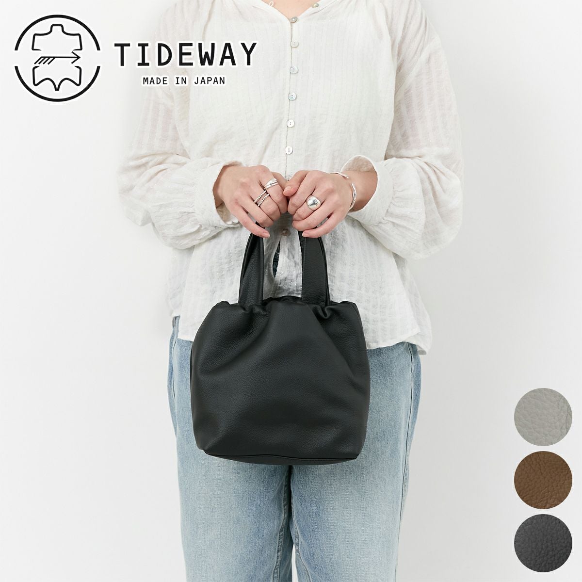 TIDEWAY タイドウェイ PUF ELASTIC TOTE T3151