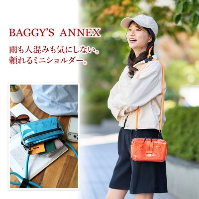 BAGGY'S ANNEX バギーズアネックス CLEAR RIPSTOP クリア リップストップ ミニショルダーバッグ LWL-3000