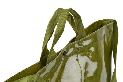 BAGGY'S ANNEX バギーズアネックス CLEAR RIPSTOP クリア リップストップ 2WAYトートショルダーバッグ（大） LWL-3002