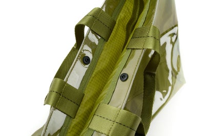 BAGGY'S ANNEX バギーズアネックス CLEAR RIPSTOP クリア リップストップ 2WAYトートショルダーバッグ（大） LWL-3002