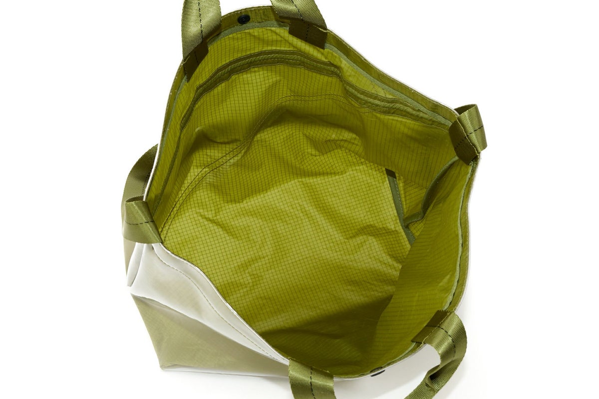 BAGGY'S ANNEX バギーズアネックス CLEAR RIPSTOP クリア リップストップ 2WAYトートショルダーバッグ（大） LWL-3002