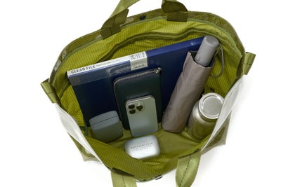 BAGGY'S ANNEX バギーズアネックス CLEAR RIPSTOP クリア リップストップ 2WAYトートショルダーバッグ（大） LWL-3002