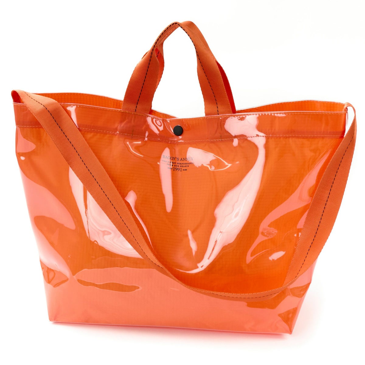 BAGGY'S ANNEX バギーズアネックス CLEAR RIPSTOP クリア リップストップ 2WAYトートショルダーバッグ（大） LWL-3002