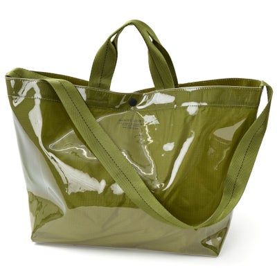 BAGGY'S ANNEX バギーズアネックス CLEAR RIPSTOP クリア リップストップ 2WAYトートショルダーバッグ（大） LWL-3002