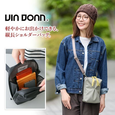 VIA DOAN ヴィア ドアン Pincer パンセ 縦長ミニショルダーバッグ 2307