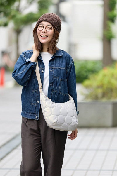 VIA DOAN ヴィア ドアン Parrot パロット 三日月型ショルダーバッグ 1284