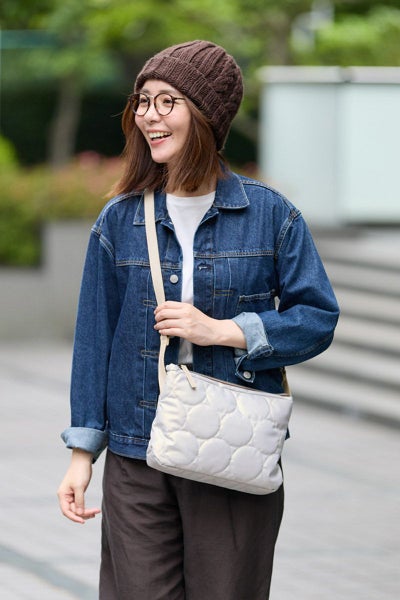 VIA DOAN ヴィア ドアン Parrot パロット 薄マチショルダーバッグ 1282