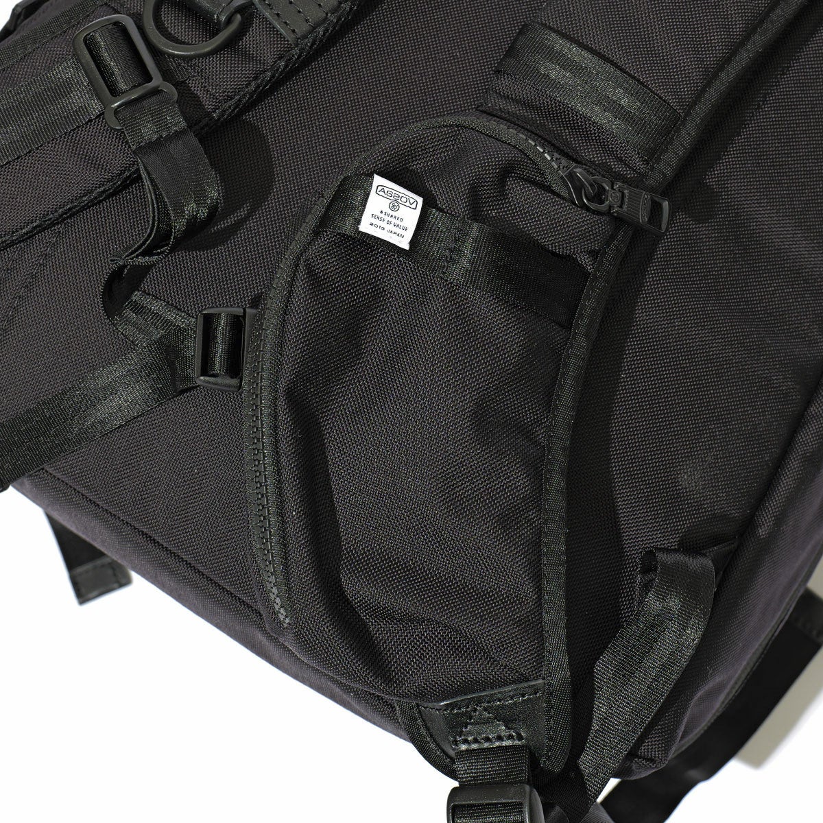 AS2OV アッソブ EXCLUSIVE BALLISTIC NYLON バリスティックナイロン 2ポケット デイパック 062300