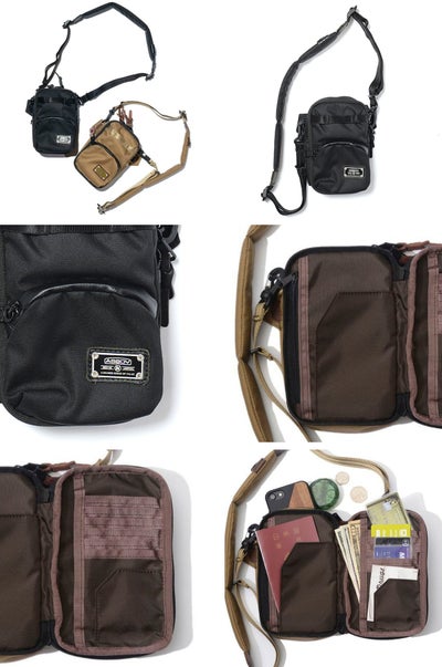 AS2OV アッソブ CORDURA DOBBY 305D コーデュラ ドビー305D ウォレットショルダー 062100