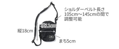 AS2OV アッソブ CORDURA DOBBY 305D コーデュラ ドビー305D ウォレットショルダー 062100