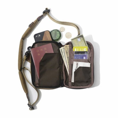 AS2OV アッソブ CORDURA DOBBY 305D コーデュラ ドビー305D ウォレットショルダー 062100