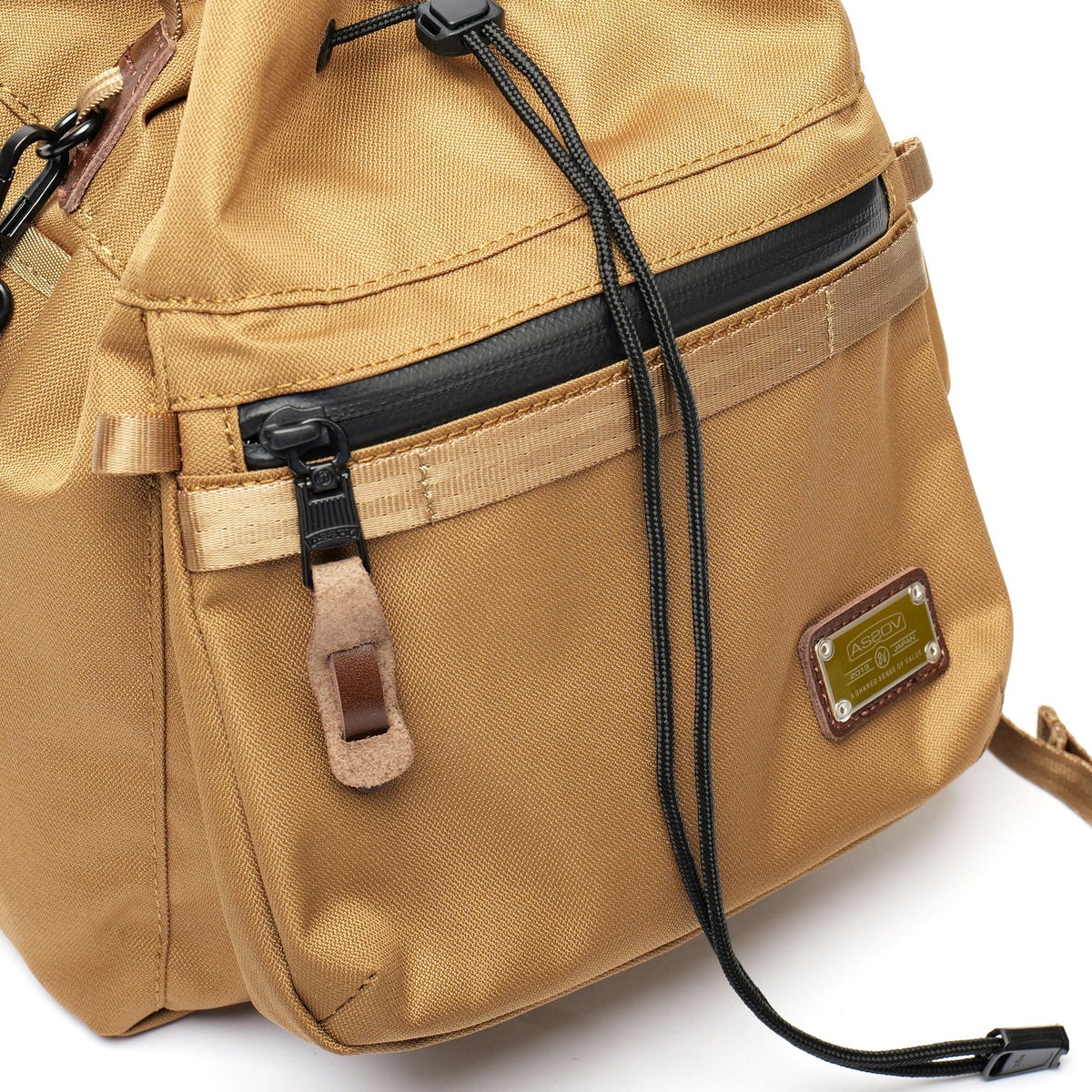 AS2OV アッソブ CORDURA DOBBY 305D コーデュラ ドビー305D ドローストリング ショルダー 061423