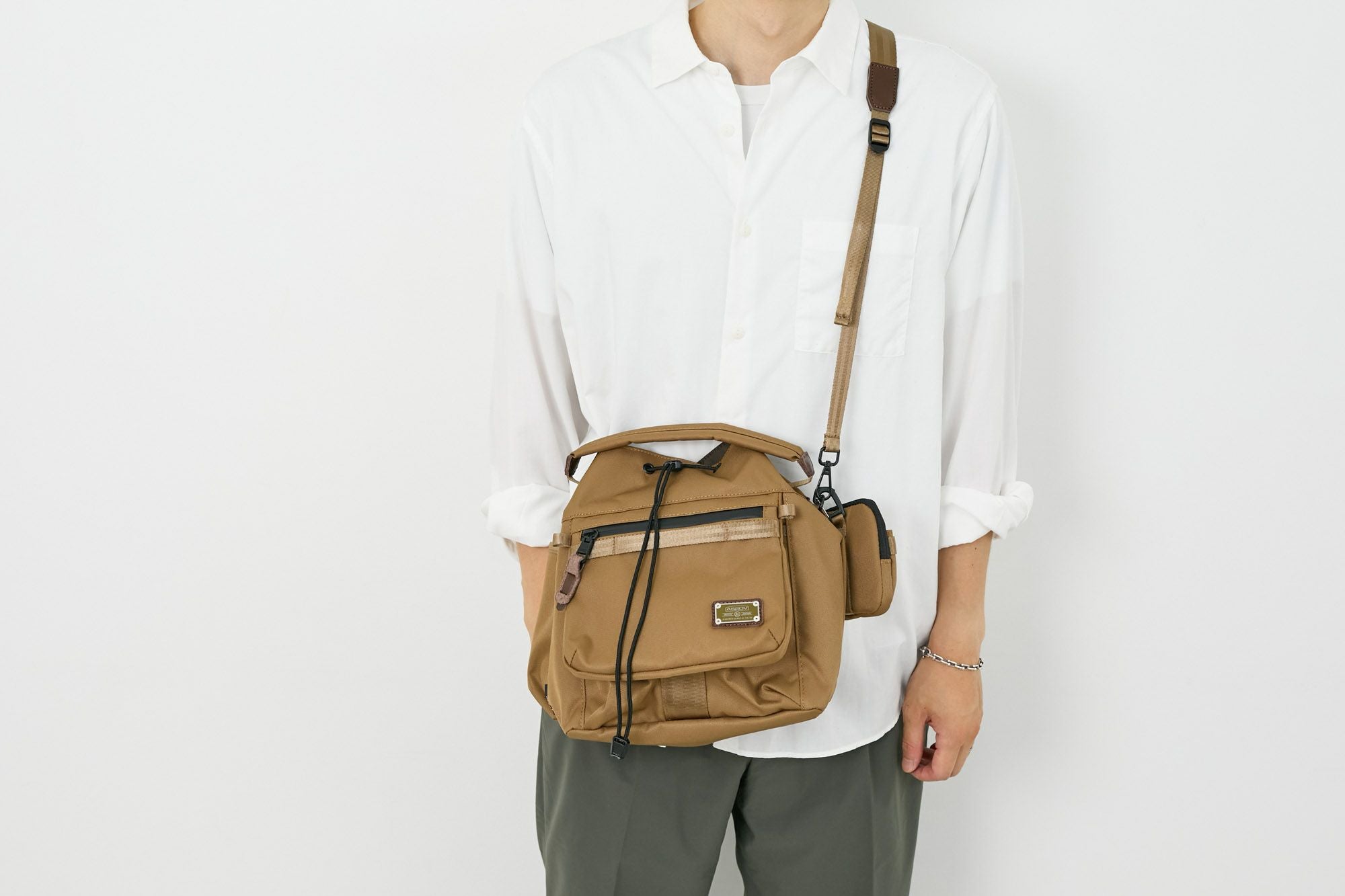 【新品】 AS2OV アッソブ CORDURA DOBBY 305D ショルダー AS2OV アッソブ CORDURA DOBBY 305D コーデュラ ドビー305D ドロー
