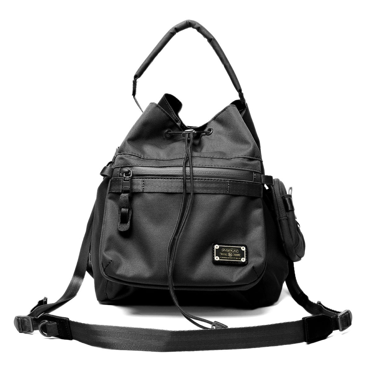 AS2OV アッソブ CORDURA DOBBY 305D コーデュラ ドビー305D ドローストリング ショルダー 061423