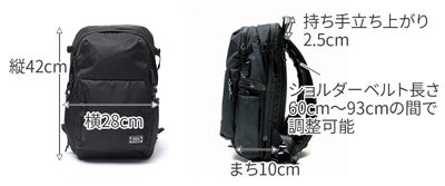 AS2OV アッソブ CORDURA DOBBY 305D コーデュラ ドビー305D S/D バックパック 061421