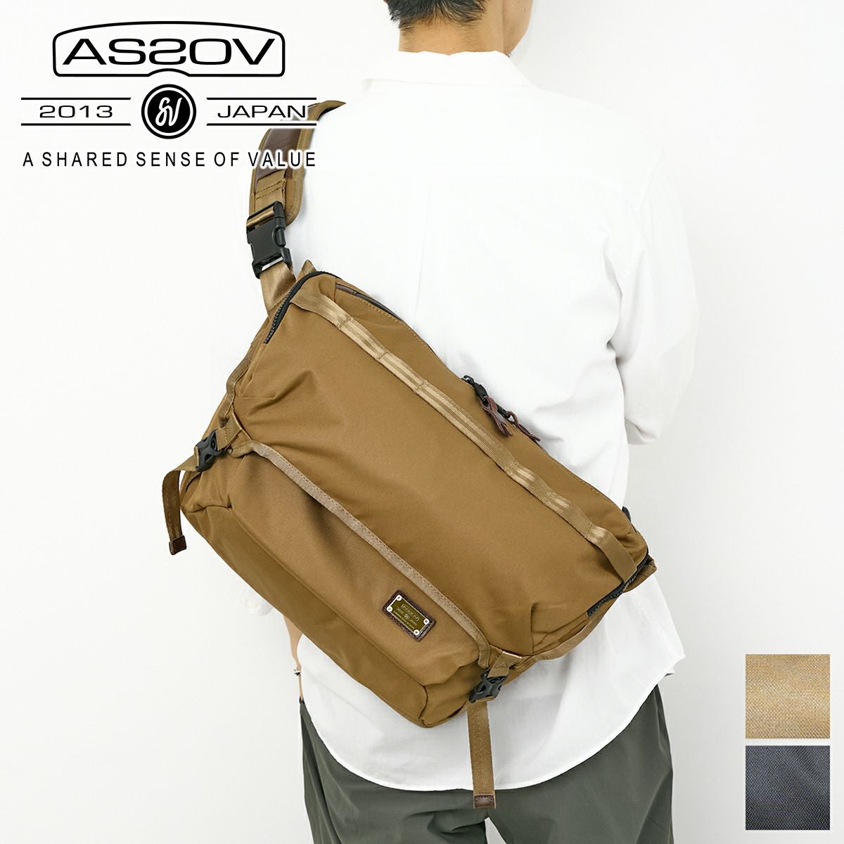 AS2OV アッソブ CORDURA DOBBY 305D コーデュラ ドビー305D