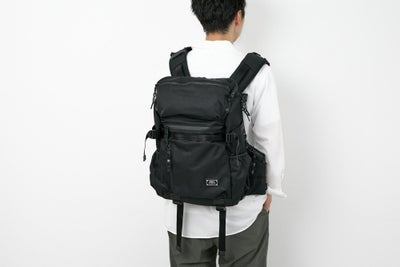 AS2OV アッソブ CORDURA DOBBY 305D コーデュラ ドビー305D ラウンドジップ バックパック S 061418