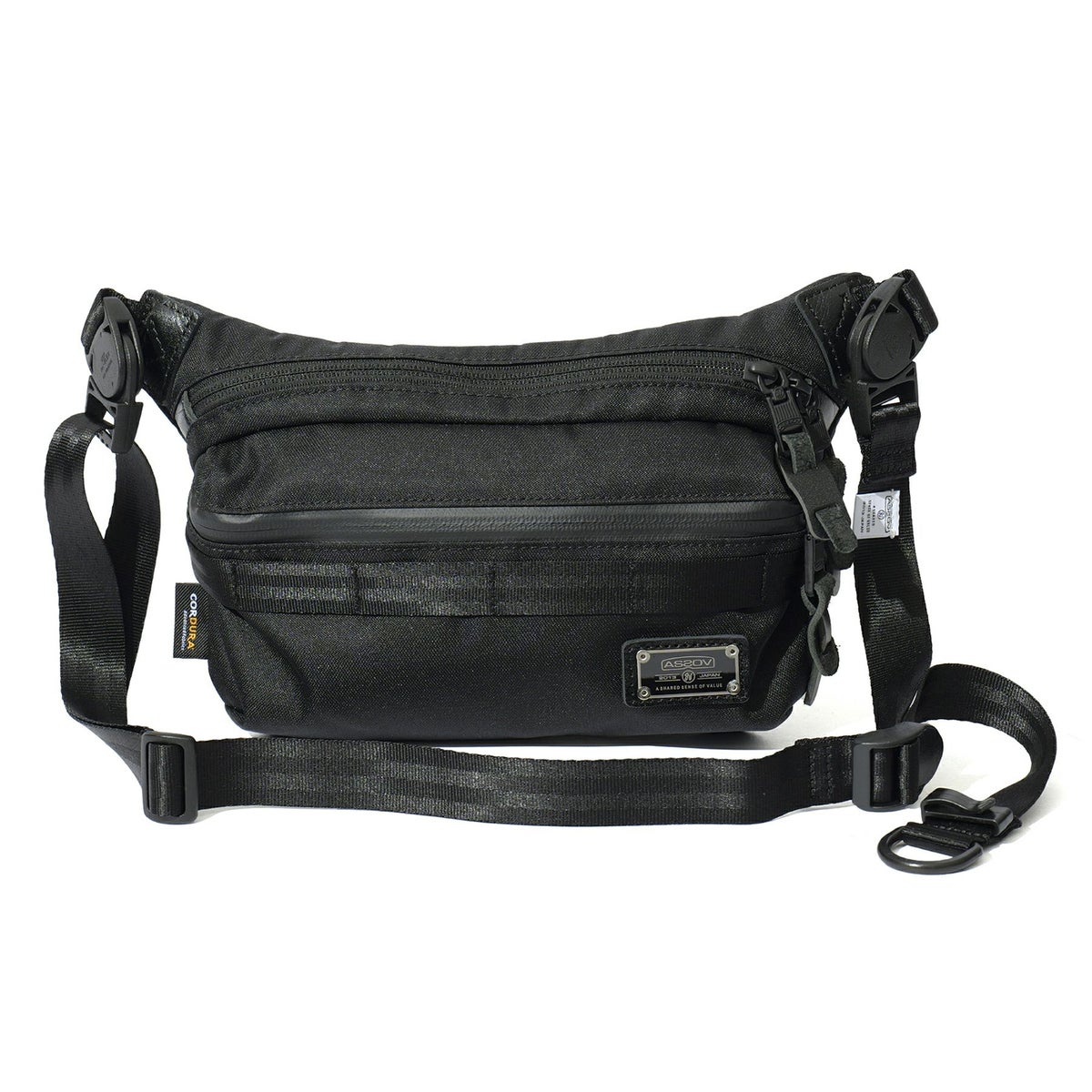 AS2OV アッソブ CORDURA DOBBY 305D コーデュラ ドビー305D ファニーパック 061416