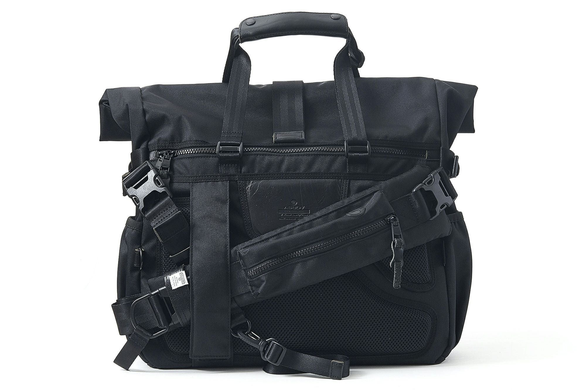 AS2OV アッソブ CORDURA DOBBY 305D コーデュラ ドビー305D 2WAYバッグ