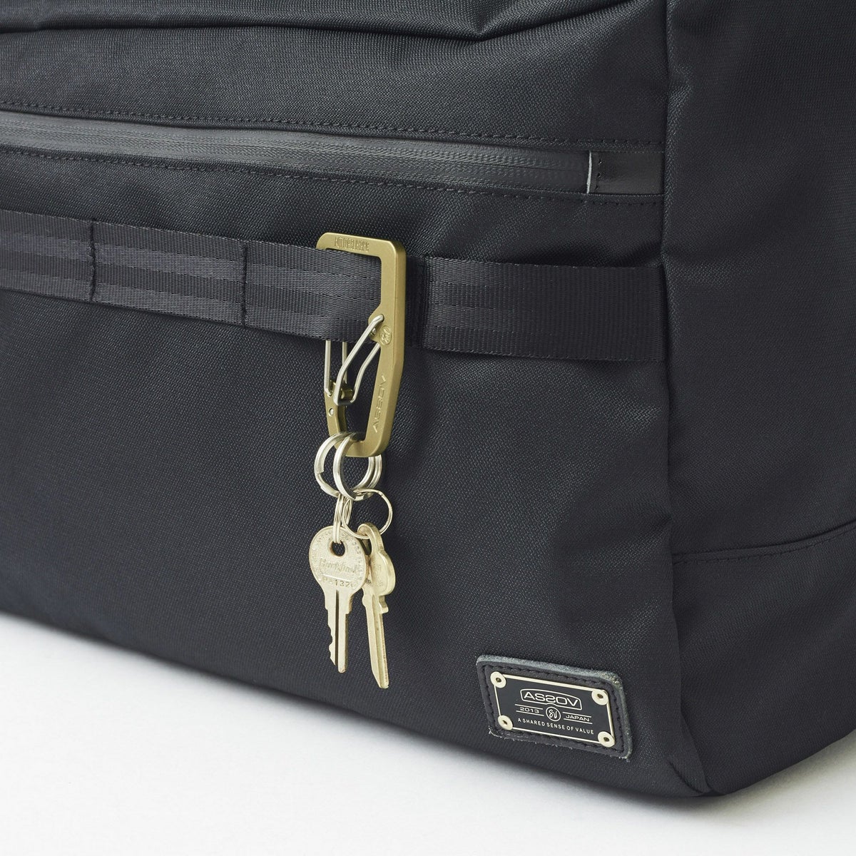 AS2OV アッソブ CORDURA DOBBY 305D コーデュラ ドビー305D 2WAYバッグ S 061412