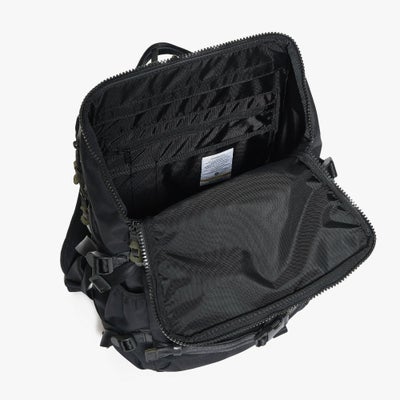 AS2OV アッソブ CORDURA DOBBY 305D コーデュラ ドビー305D ラウンドジップ バックパック 061409