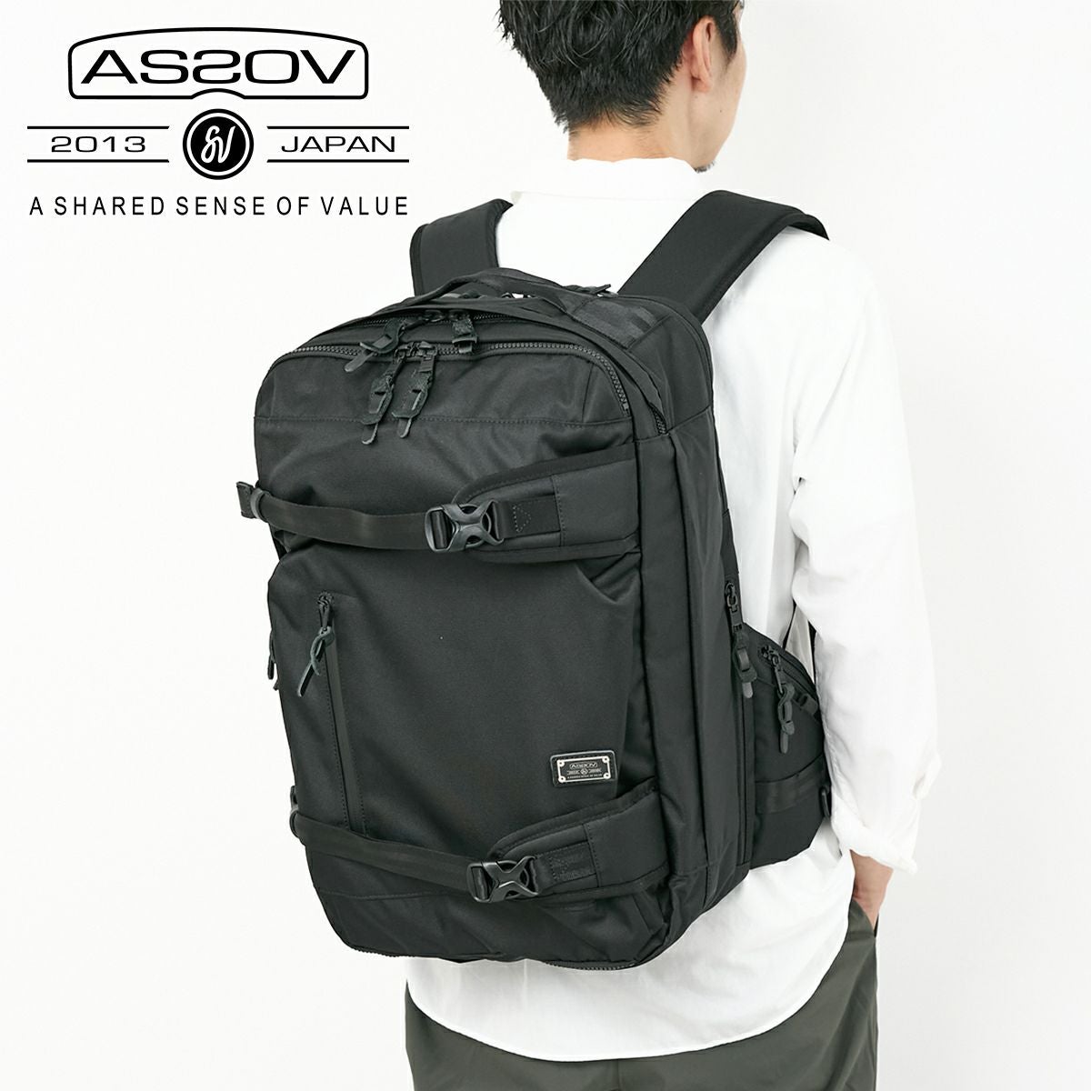 AS2OV アッソブ CORDURA DOBBY 305D コーデュラ ドビー305D 3WAY