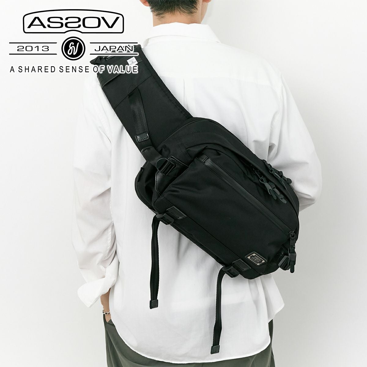 AS2OV アッソブ CORDURA DOBBY 305D コーデュラ ドビー305D ウエスト
