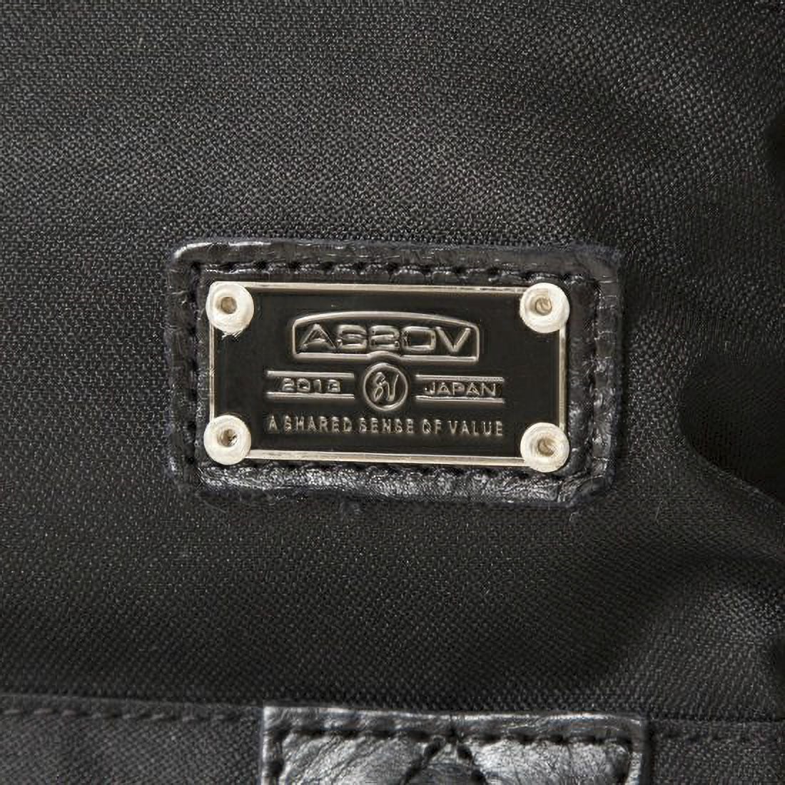 AS2OV アッソブ CORDURA DOBBY 305D コーデュラ ドビー305D ロールバックパック 061401