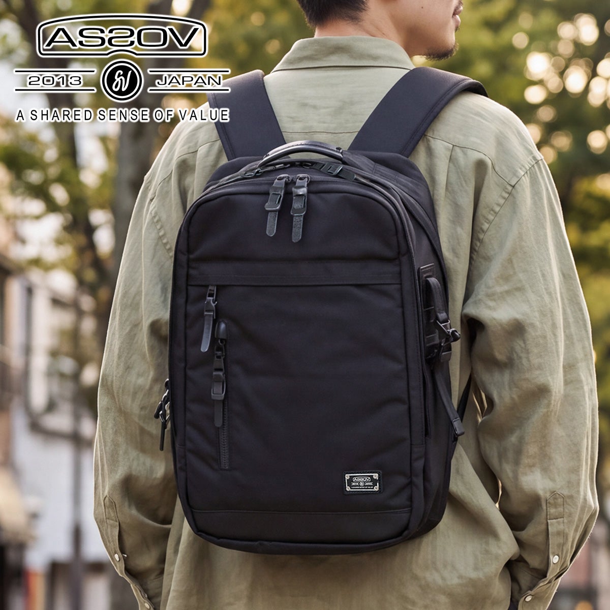 AS2OV アッソブ EXCLUSIVE BALLISTIC NYLON バリスティックナイロン デイパック 061329