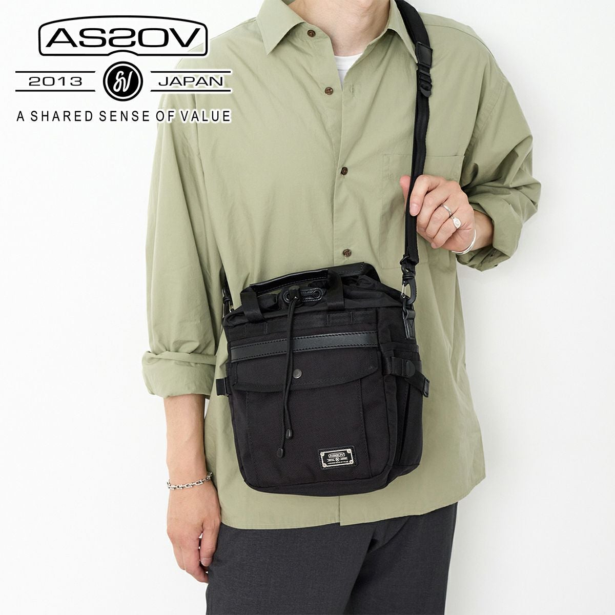 AS2OV アッソブ EXCLUSIVE BALLISTIC NYLON バリスティックナイロン