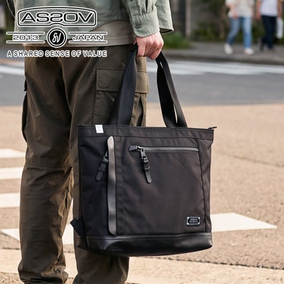 AS2OV アッソブ EXCLUSIVE BALLISTIC NYLON バリスティックナイロン トートバッグ(L) 061321