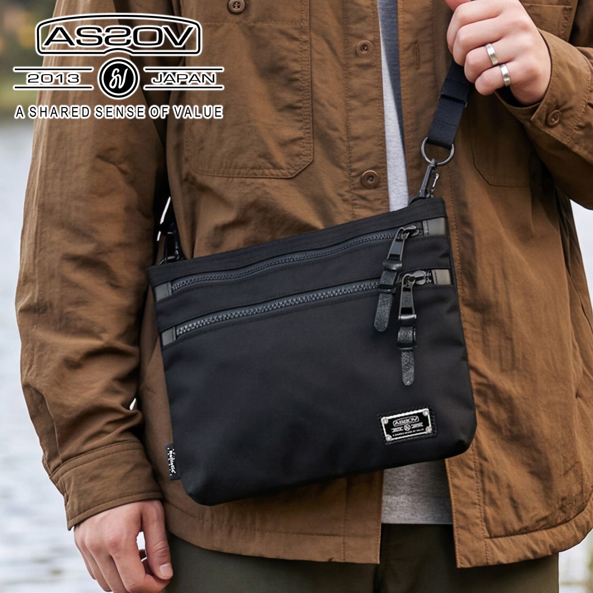 AS2OV アッソブ EXCLUSIVE BALLISTIC NYLON バリスティックナイロン ミニショルダー03 061316