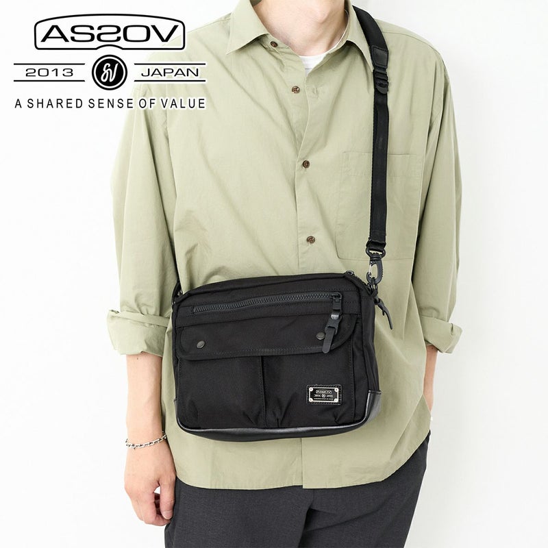 AS2OV アッソブ EXCLUSIVE BALLISTIC NYLON バリスティックナイロン ミニショルダー02 061315