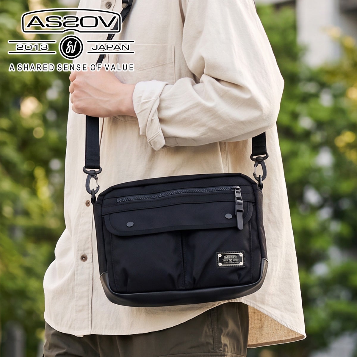 AS2OV アッソブ EXCLUSIVE BALLISTIC NYLON バリスティックナイロン ミニショルダー02 061315