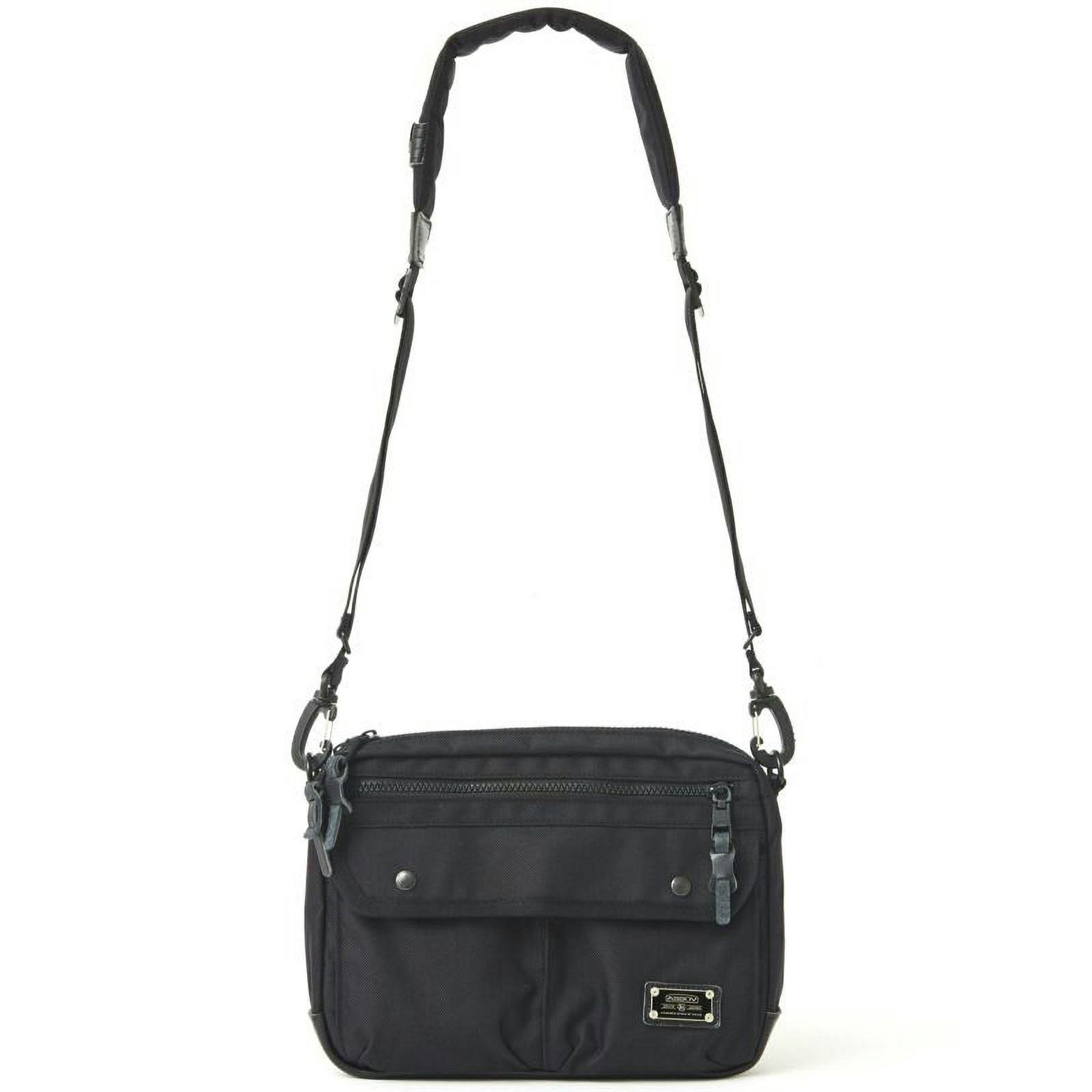 ショルダー欠品　アッソブ ミニショルダーバッグ バリスティックナイロン 黒 AS2OV アッソブ EXCLUSIVE BALLISTIC NYLON バリスティックナイロン